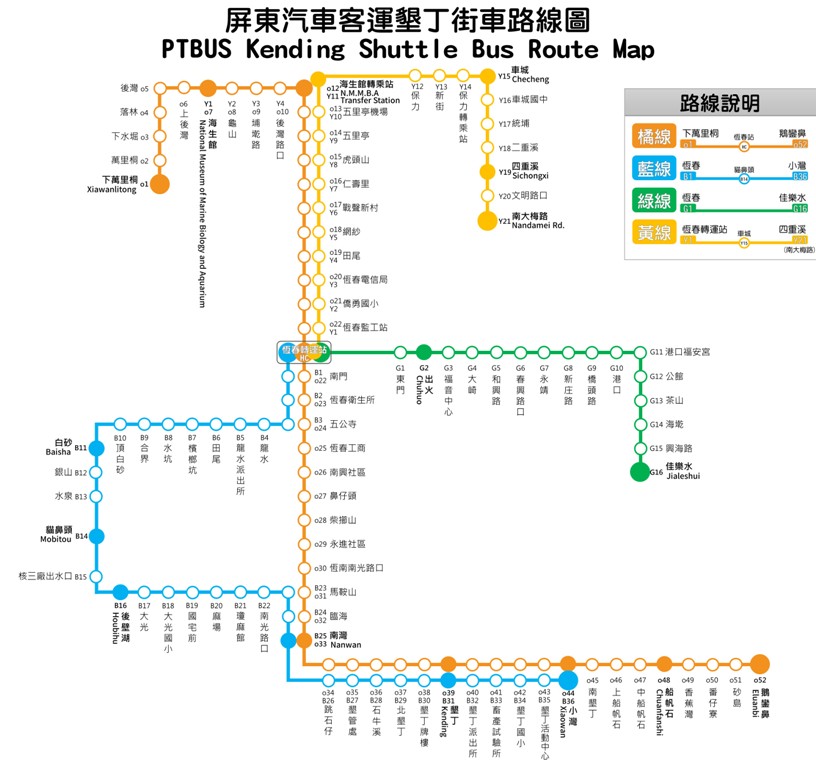 凡搭乘墾丁快線及加贈墾丁街車一日券，活動內容詳請文章喔